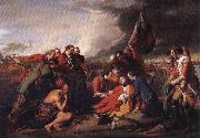 Benjamin West The Death of General Wolfe Sweden oil painting reproduction